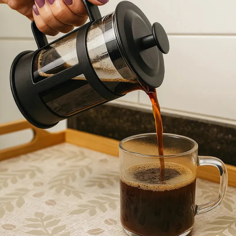 Cafeteira Prensa Francesa CBT – Café Gourmet em Minutos - Frete Grátis para Todo o Brasil