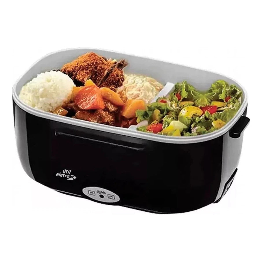HeatBox CBT – Marmita Elétrica Veicular Bivolt Portátil Inox P/ Carro, Casa, Caminhão, Uber e Táxi (12V / 24V / 110V / 220V)