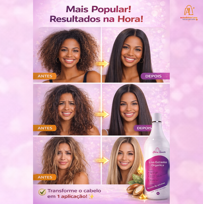 Progressiva Sem formol Orgânica Profissional 1 Litro