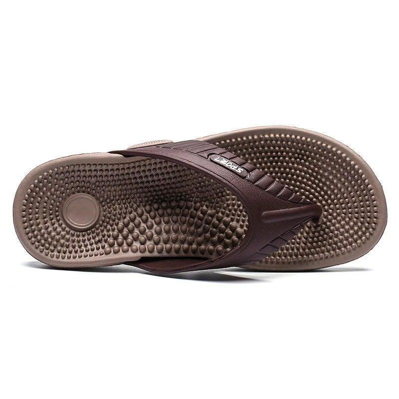 Chinelo Ortopédico Massageador – Alívio de Dores Masculino