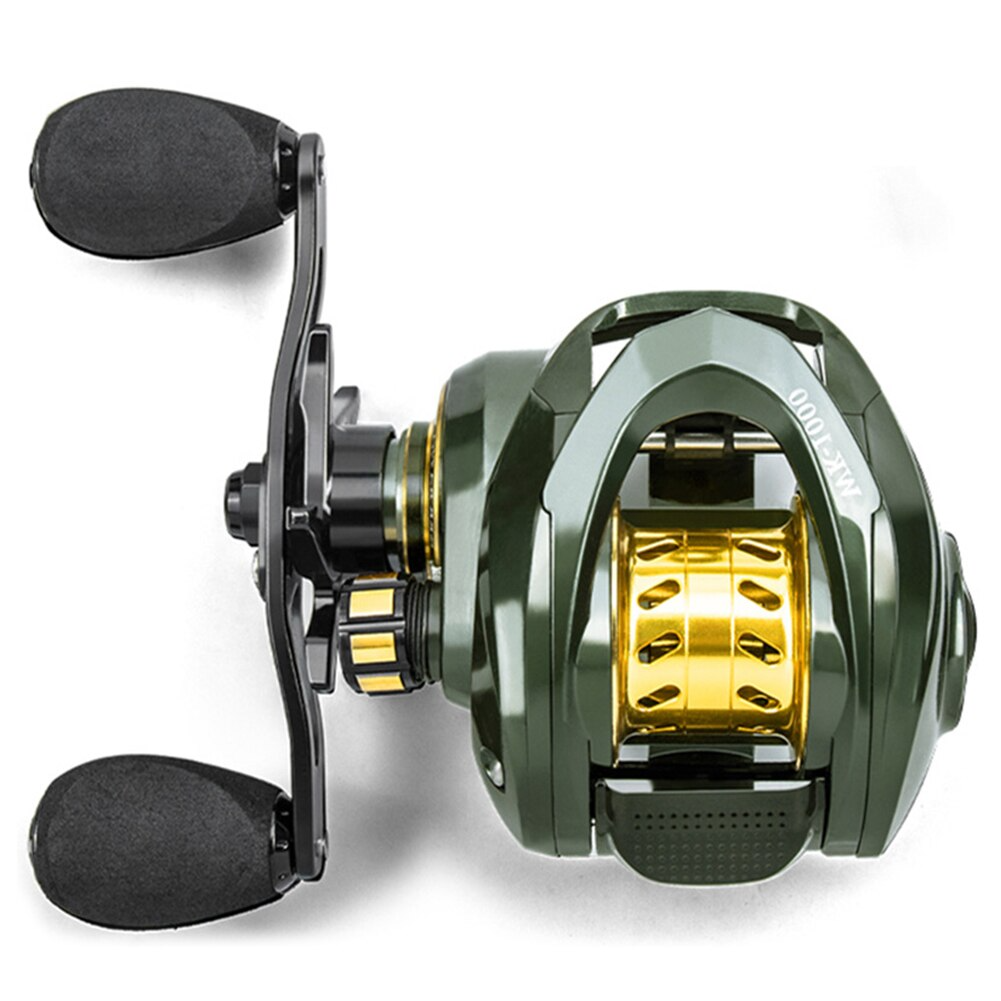 Carretilha de Pesca Titan Pro – 14 Rolamentos, Sistema Anti-Cabeleira