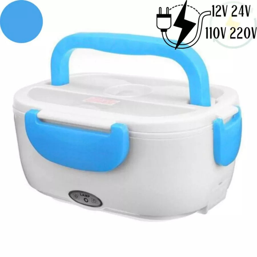 HeatBox CBT – Marmita Elétrica Veicular Bivolt Portátil Inox P/ Carro, Casa, Caminhão, Uber e Táxi (12V / 24V / 110V / 220V)