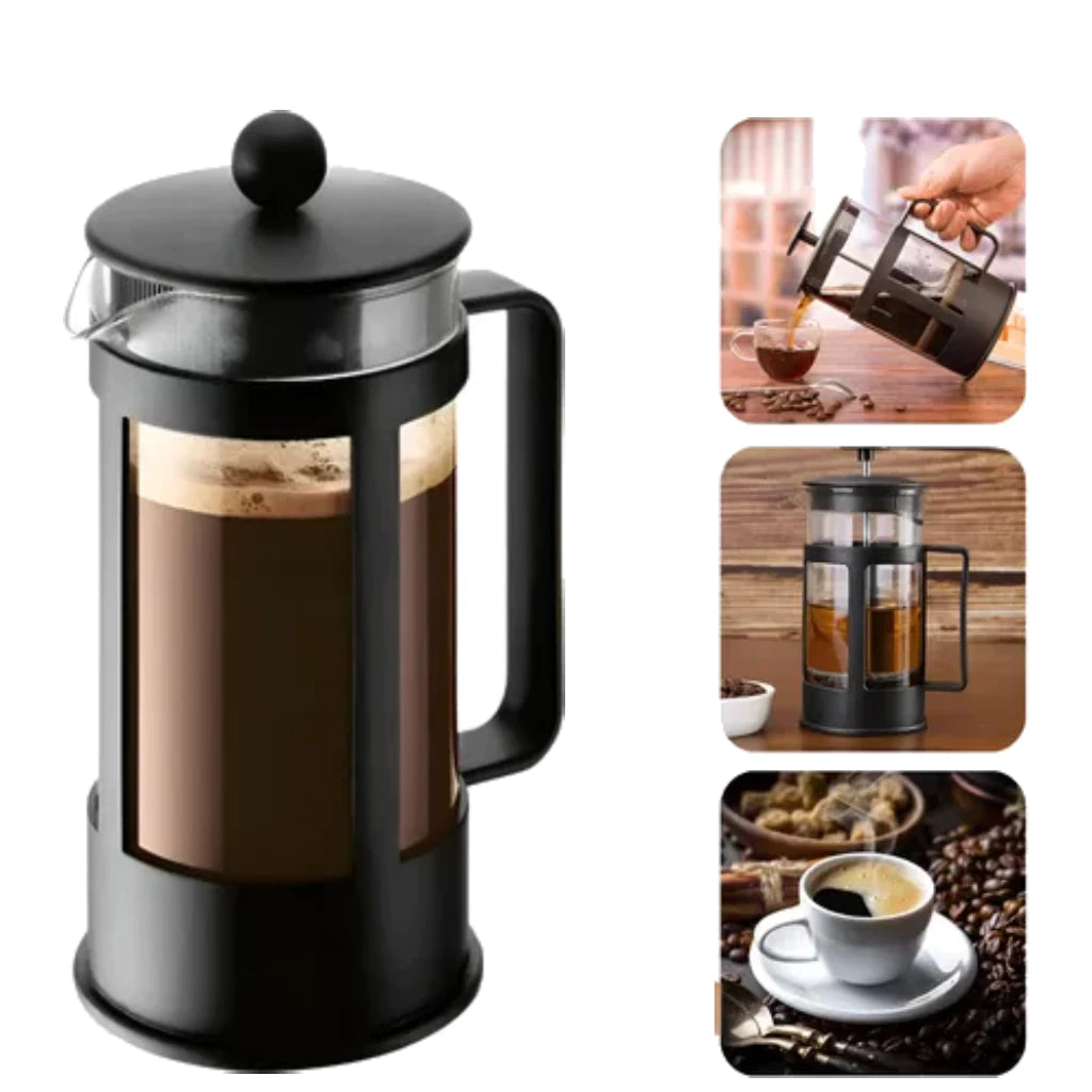 Cafeteira Prensa Francesa CBT – Café Gourmet em Minutos - Frete Grátis para Todo o Brasil